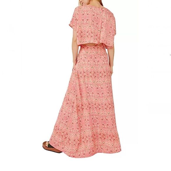 Free People Marion Matching Floral Design Set in size 4 - Picture 4 of 7